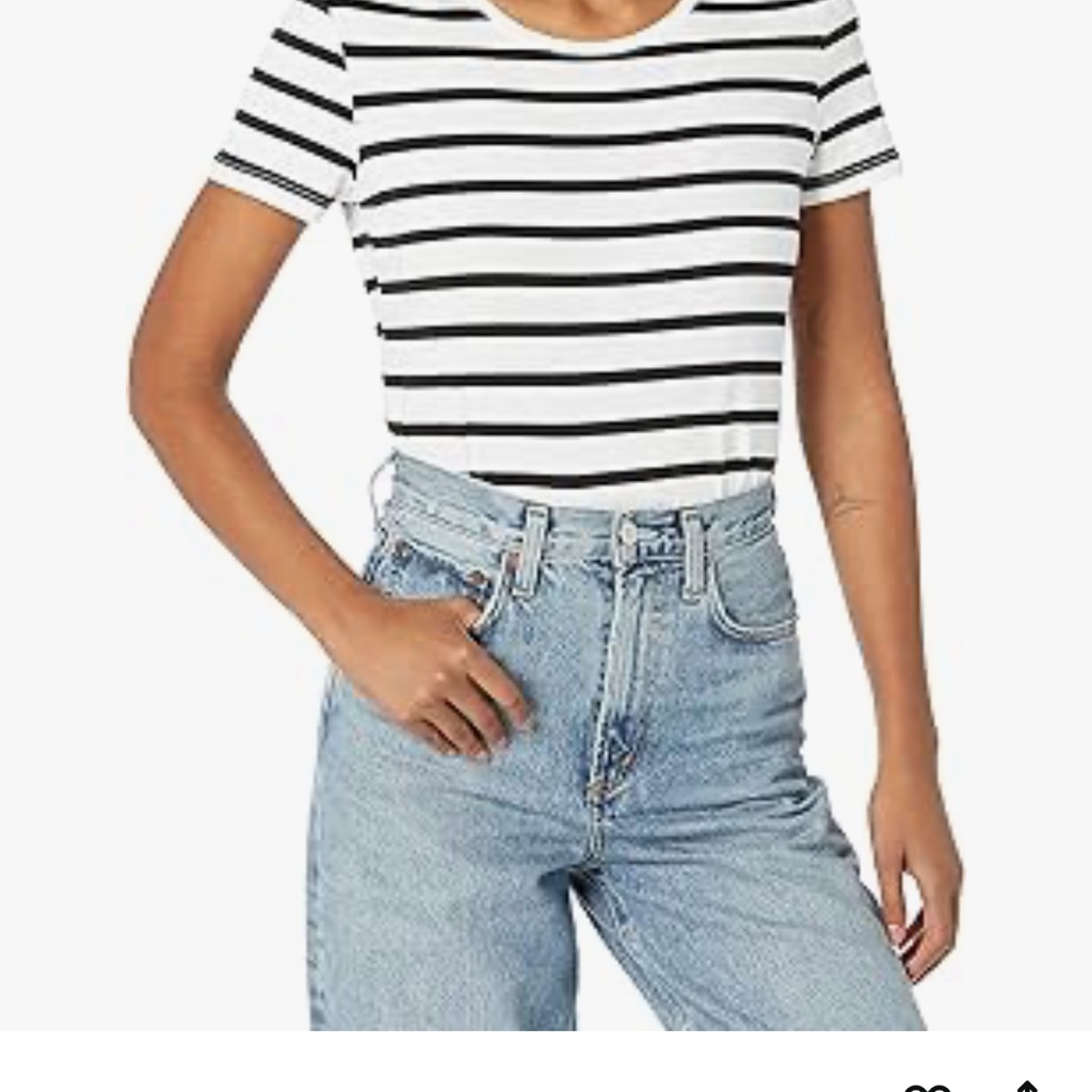 Amazon Essentials Women's Short-Sleeve Crewneck T-Shirt. New Size Xs